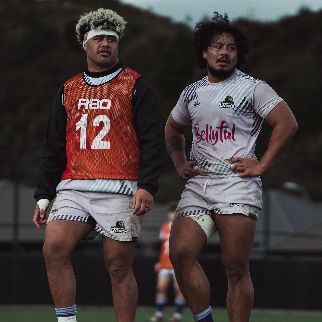 1 - 15 Numbered Training Bib Sets - SmallRed