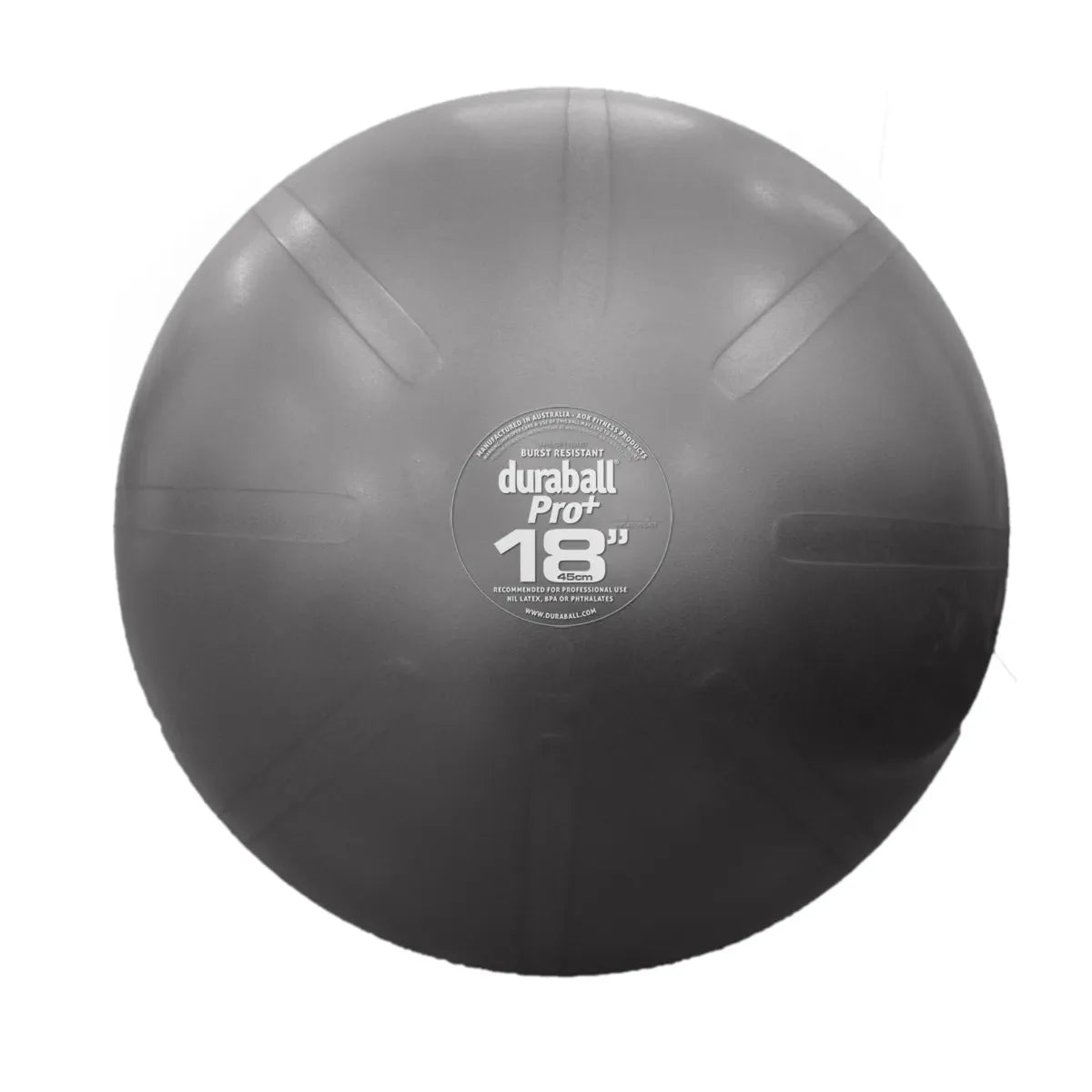 Duraball Pro Swiss Balls - 45cm Silver