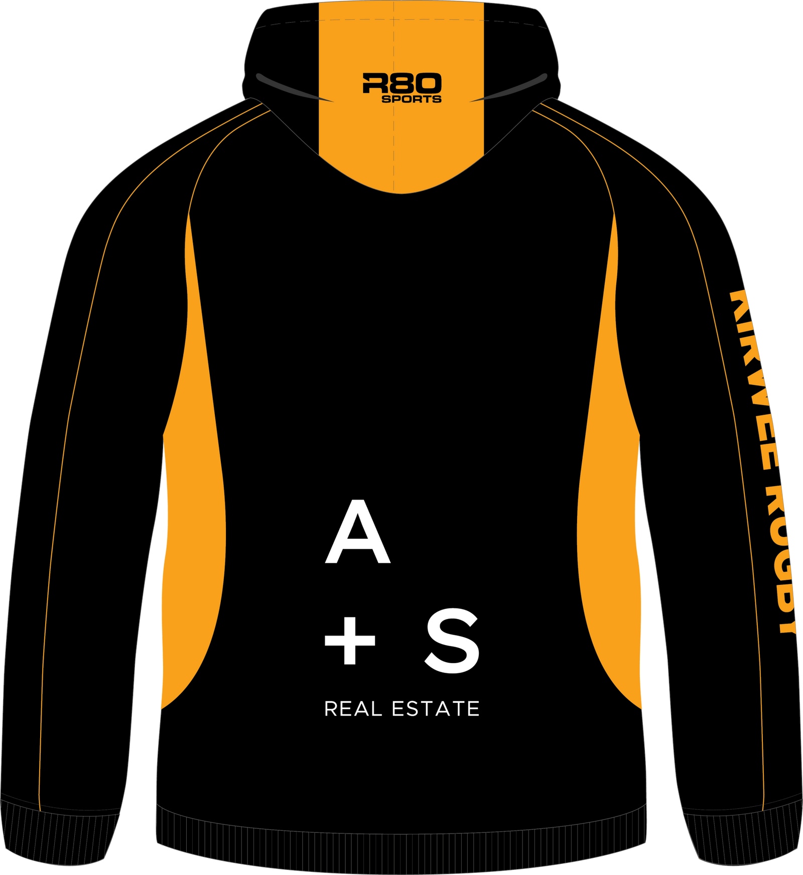 Kirwee RFC - Cut and Sew Hoodie - JUNIOR CLUB ONLY - 6