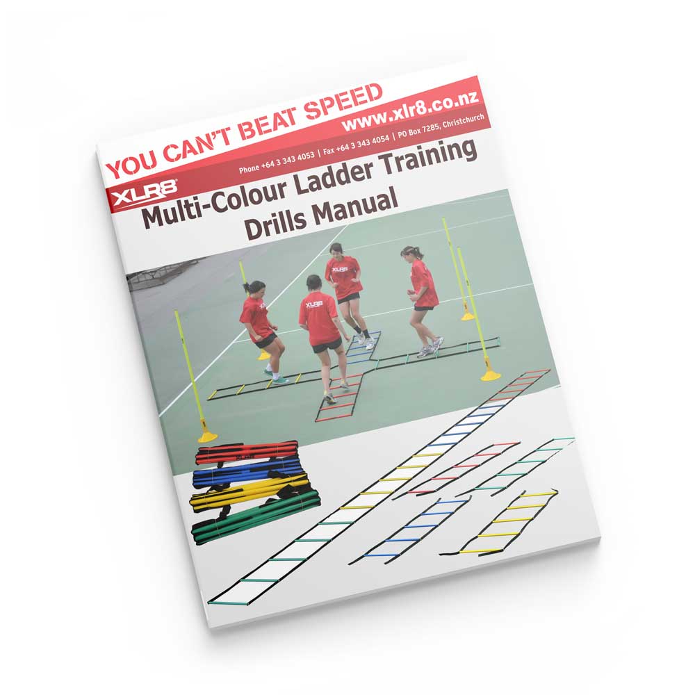 XLR8 Multi - Coloured Fastfoot Ladder -