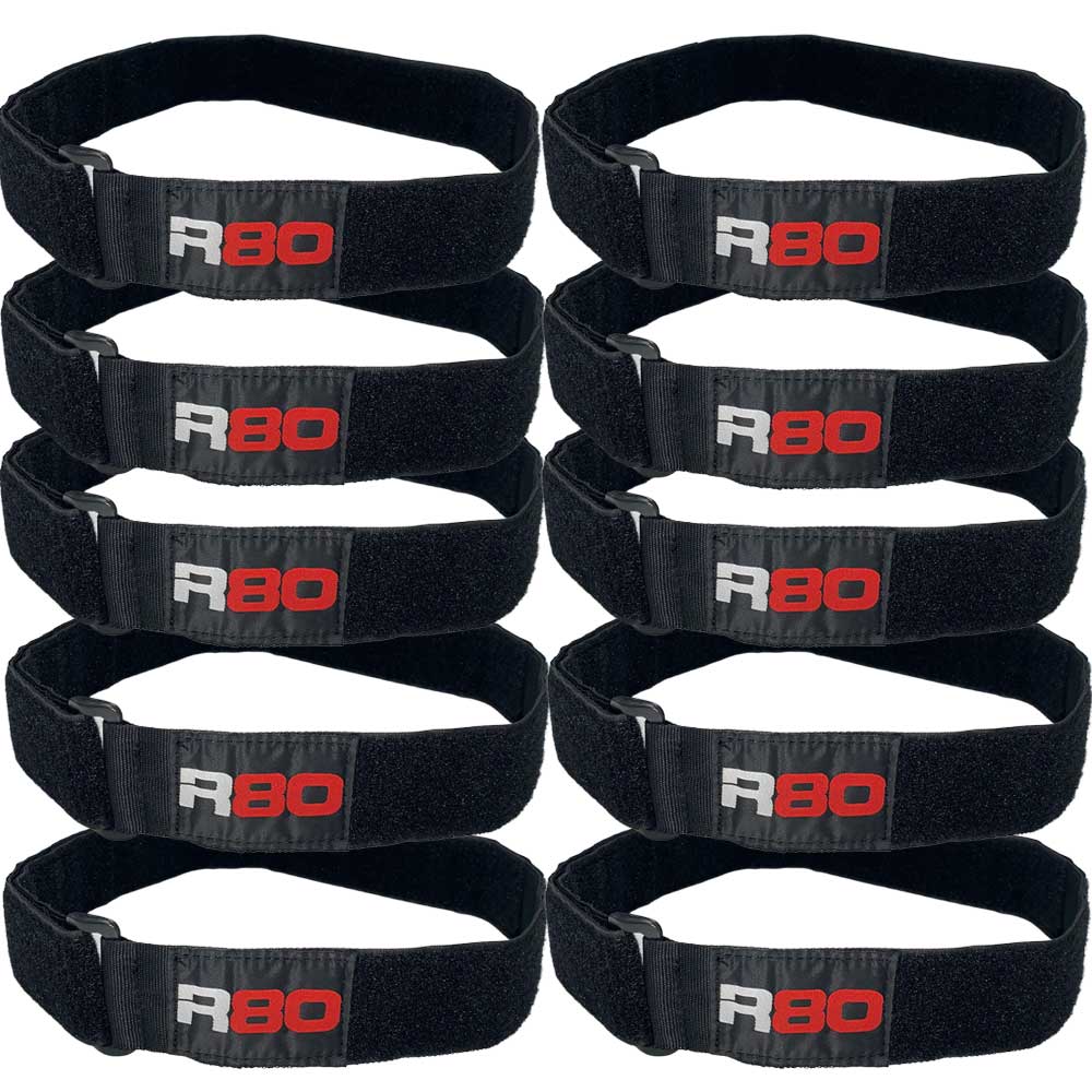 Adult Tag Rugby Belts Set of 10 - R80 Rugby