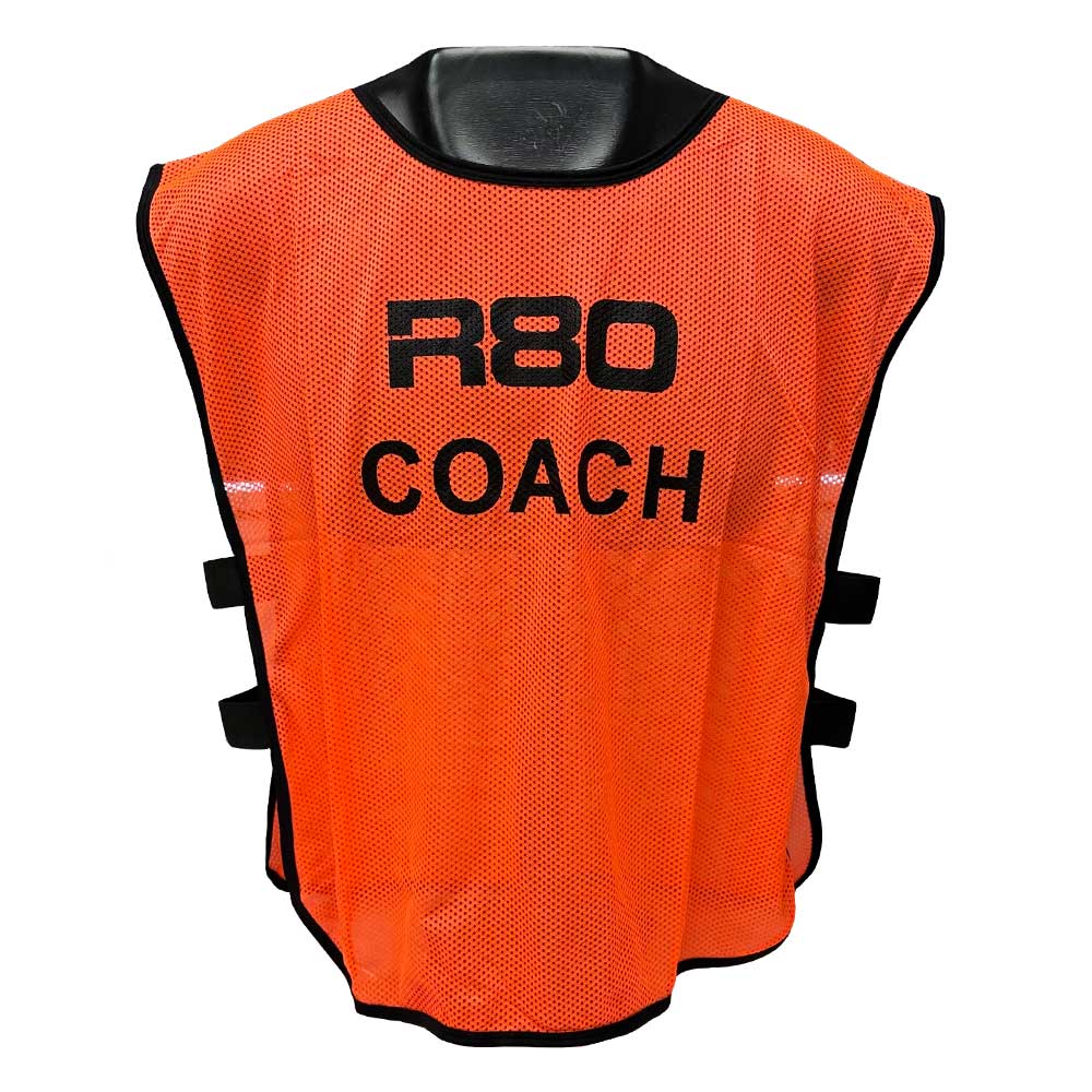 Coach & Manager Printed Bibs - R80 Rugby