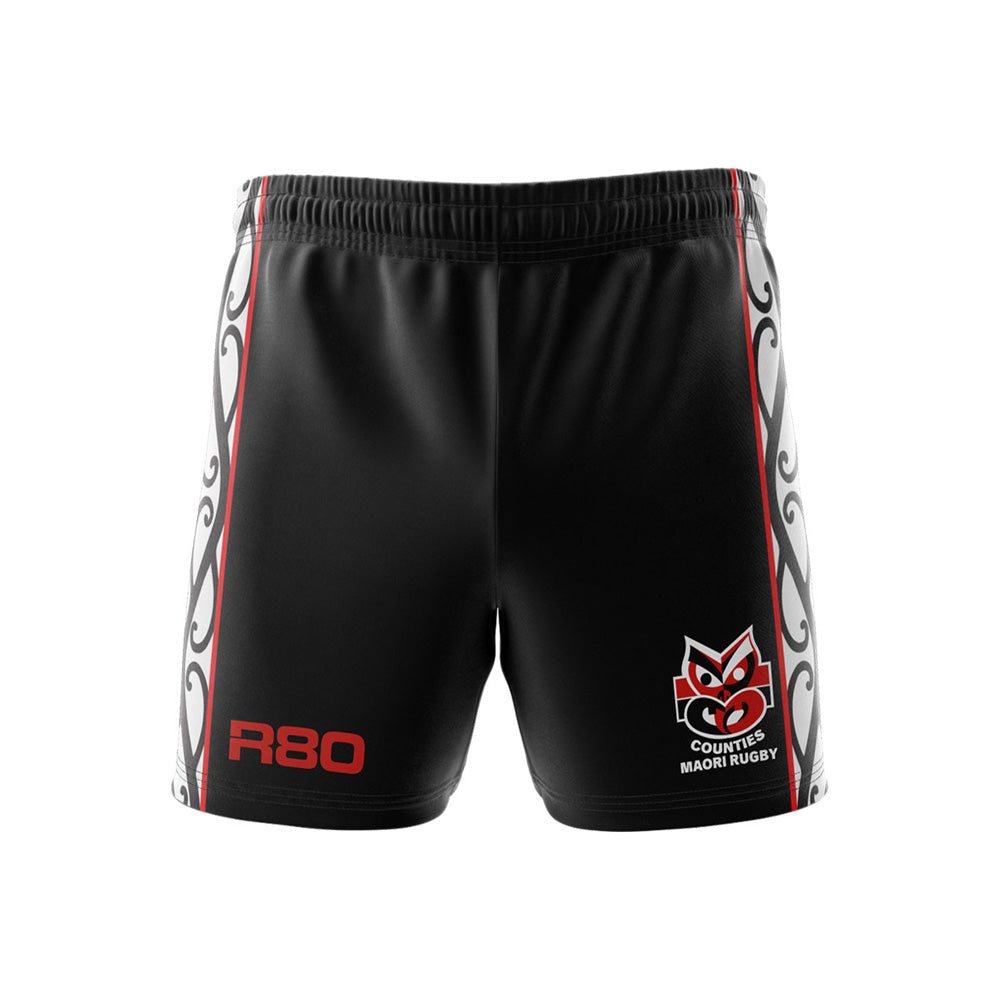 Counties Māori Rugby - Gym Shorts - R80 Rugby