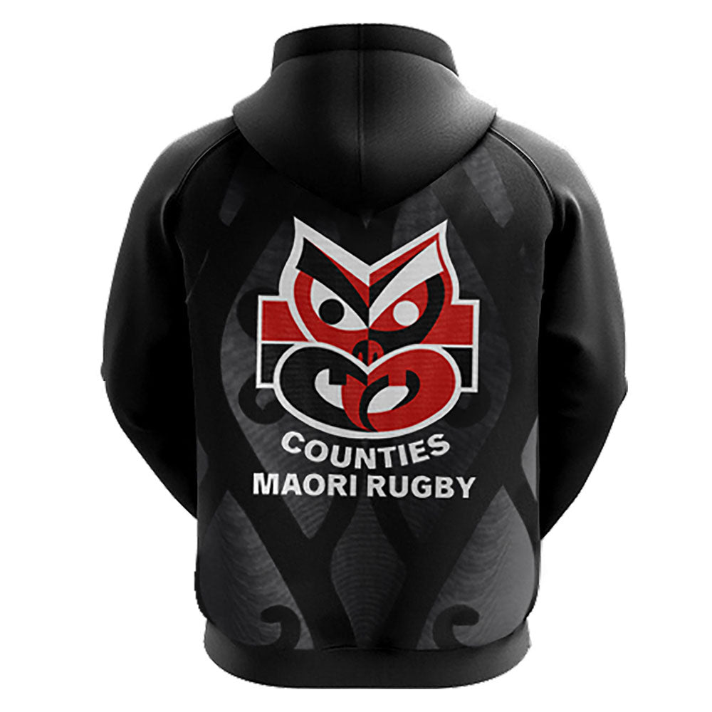 Counties Māori Rugby - Sublimated Hoodie - R80 Rugby