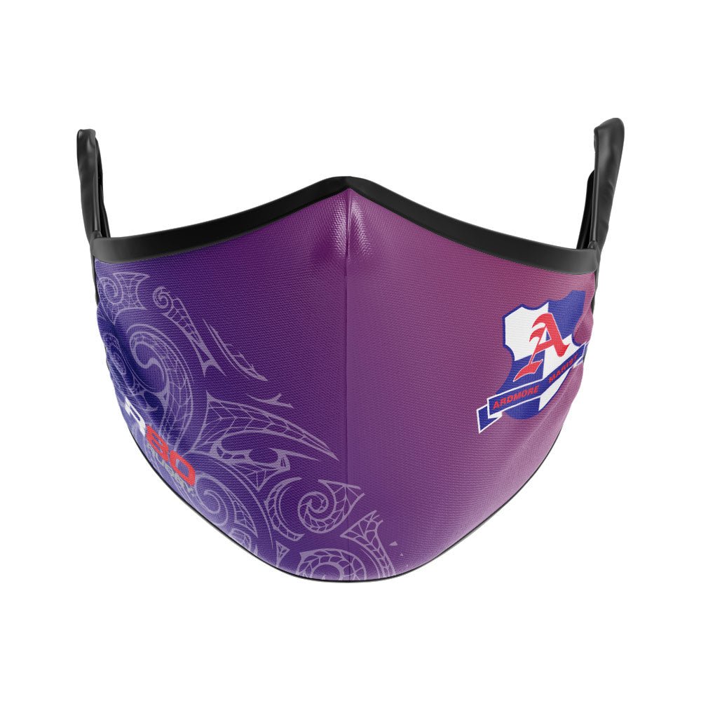 Custom Full Colour 3-Ply Reusable Face Mask - R80 Rugby