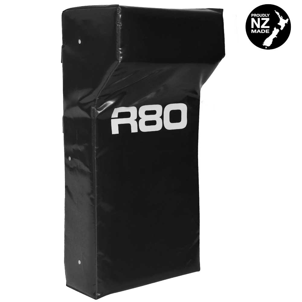 Customised Wedge Rugby Hit - Shields - BlackYes Printed