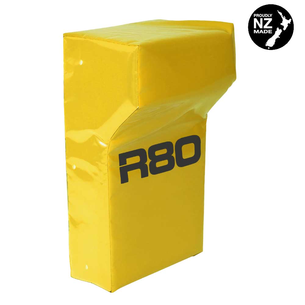 Customised Wedge Rugby Hit - Shields - YellowNo Print