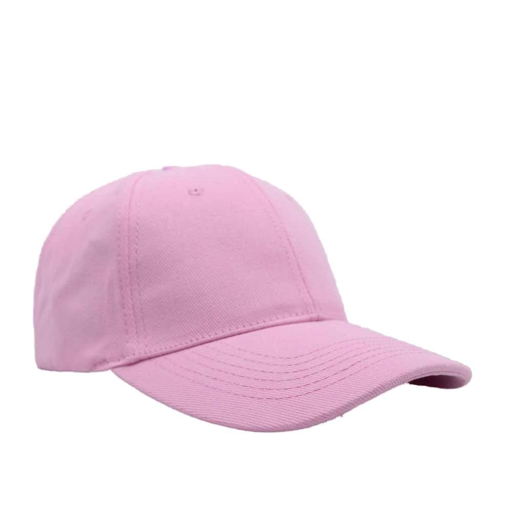 Headwear24 6 Panel Brushed Cotton - Pink