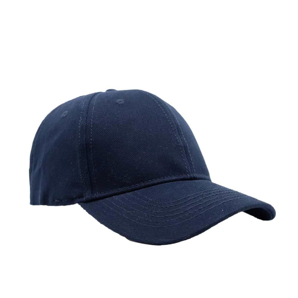 Headwear24 6 Panel Brushed Cotton - Navy