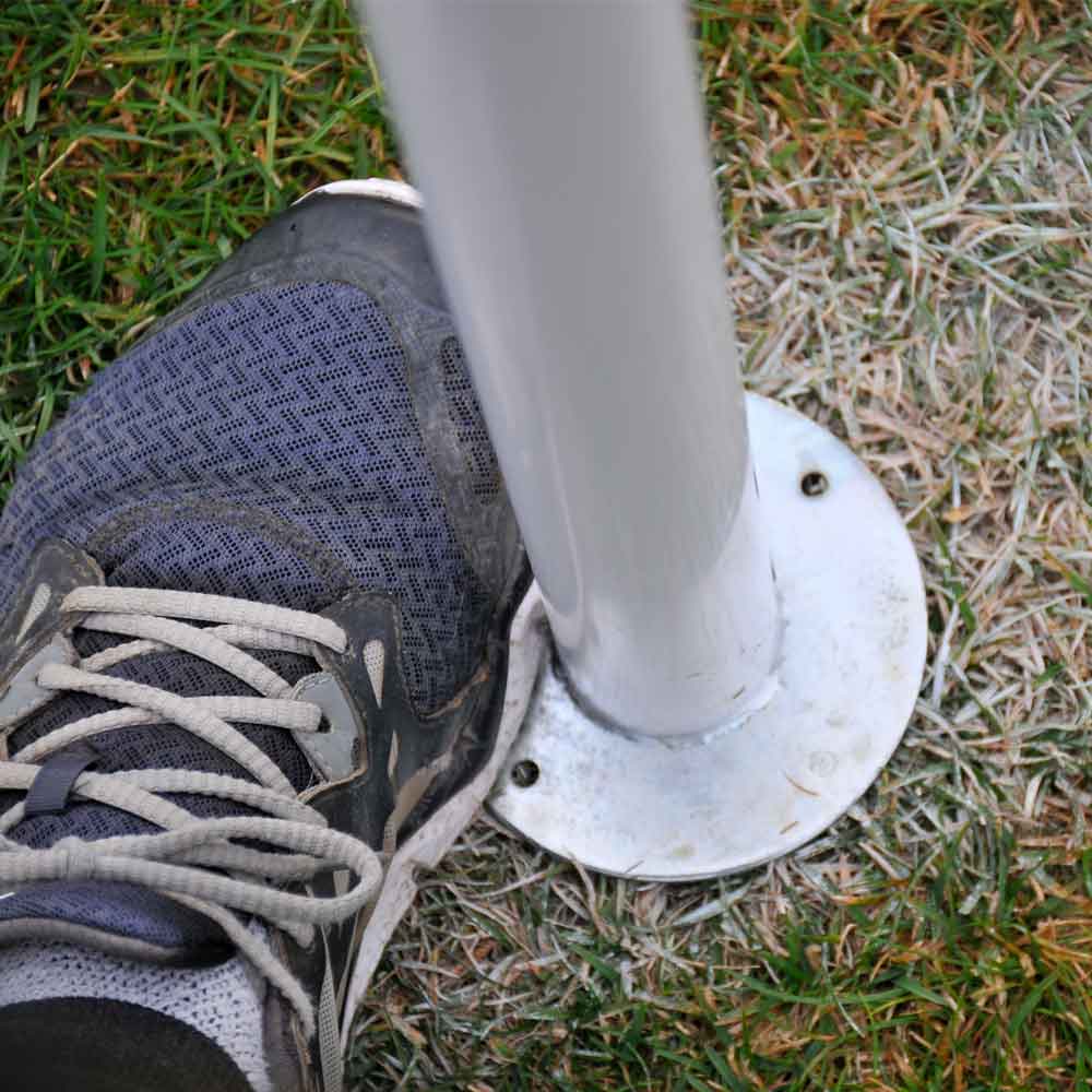 R80 Junior Premier Portable Goal Posts with Pads -
