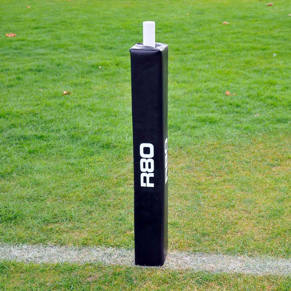 Junior Premier Portable Goal Posts with Pads - R80 Rugby
