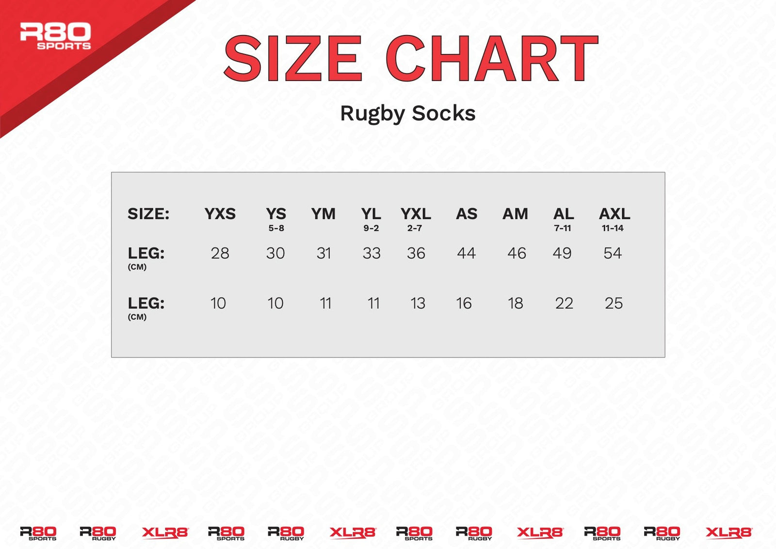 Methven RFC - Club Rugby Socks - 5 - 8 Extra Small (kids)
