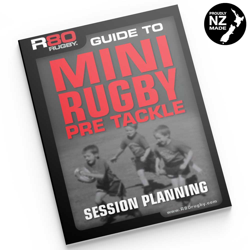 Pre Tackle Junior Rugby Coaching Pack 5-6yrs - R80 Rugby