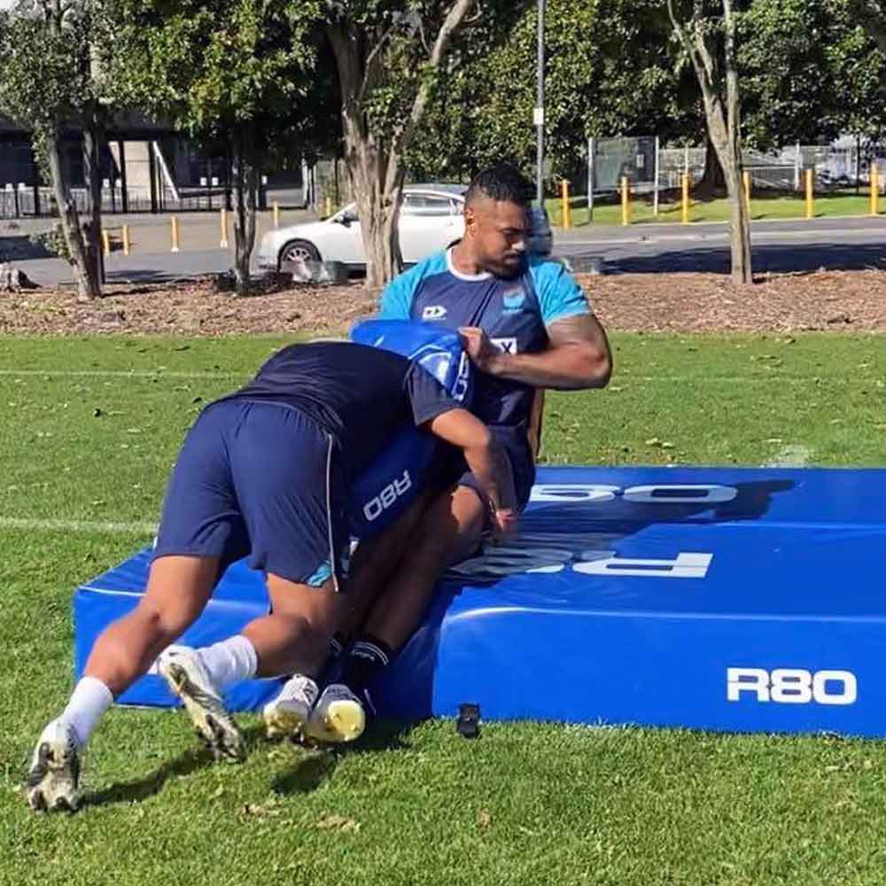 Pro Rugby Tackle Safety Mat - Red