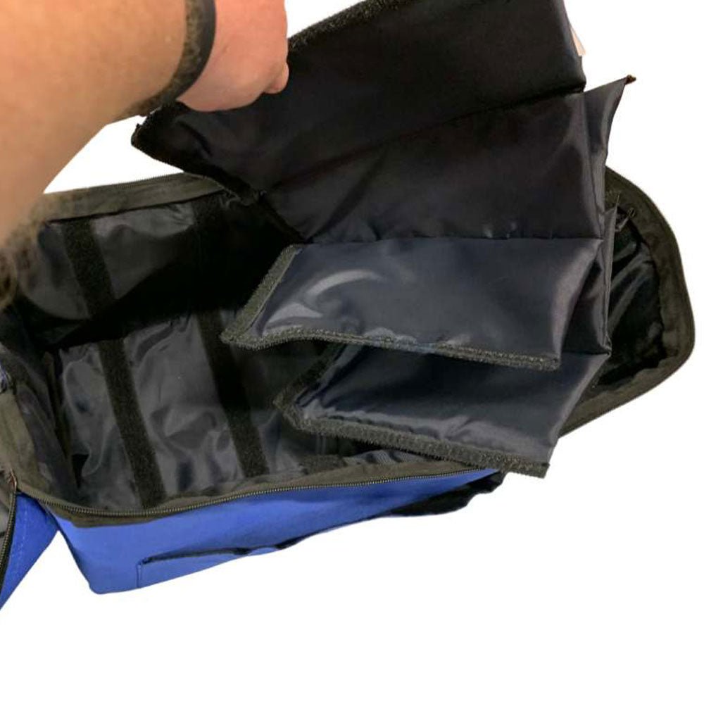 R80 Flexible Cooler Bag with 10 Red / Black Bottles -