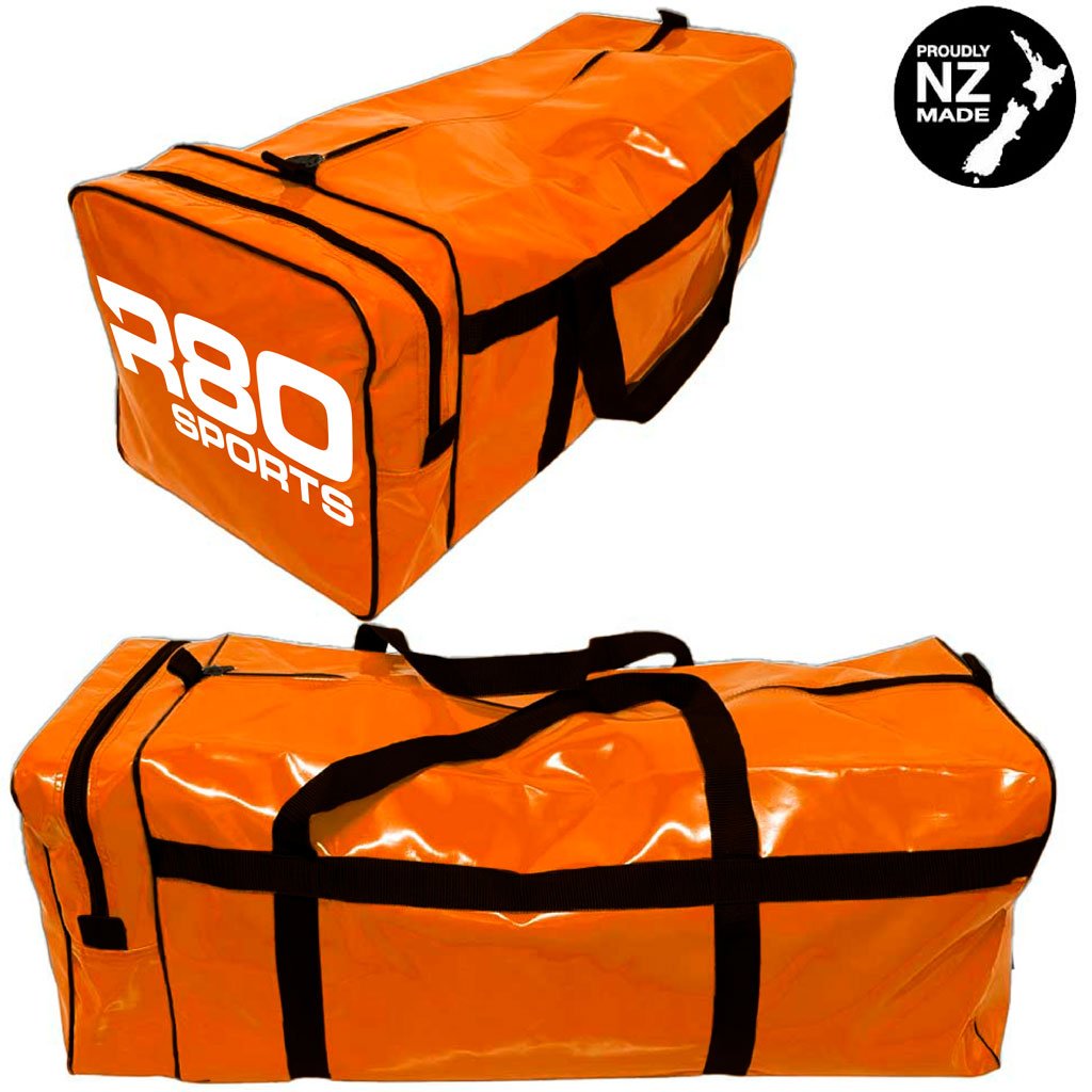 R80 Jumbo Hold All Kit Bags - OrangeNo End Pocket