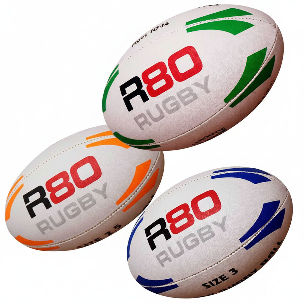 R80 Junior Rugby Balls - 2.5 Orange