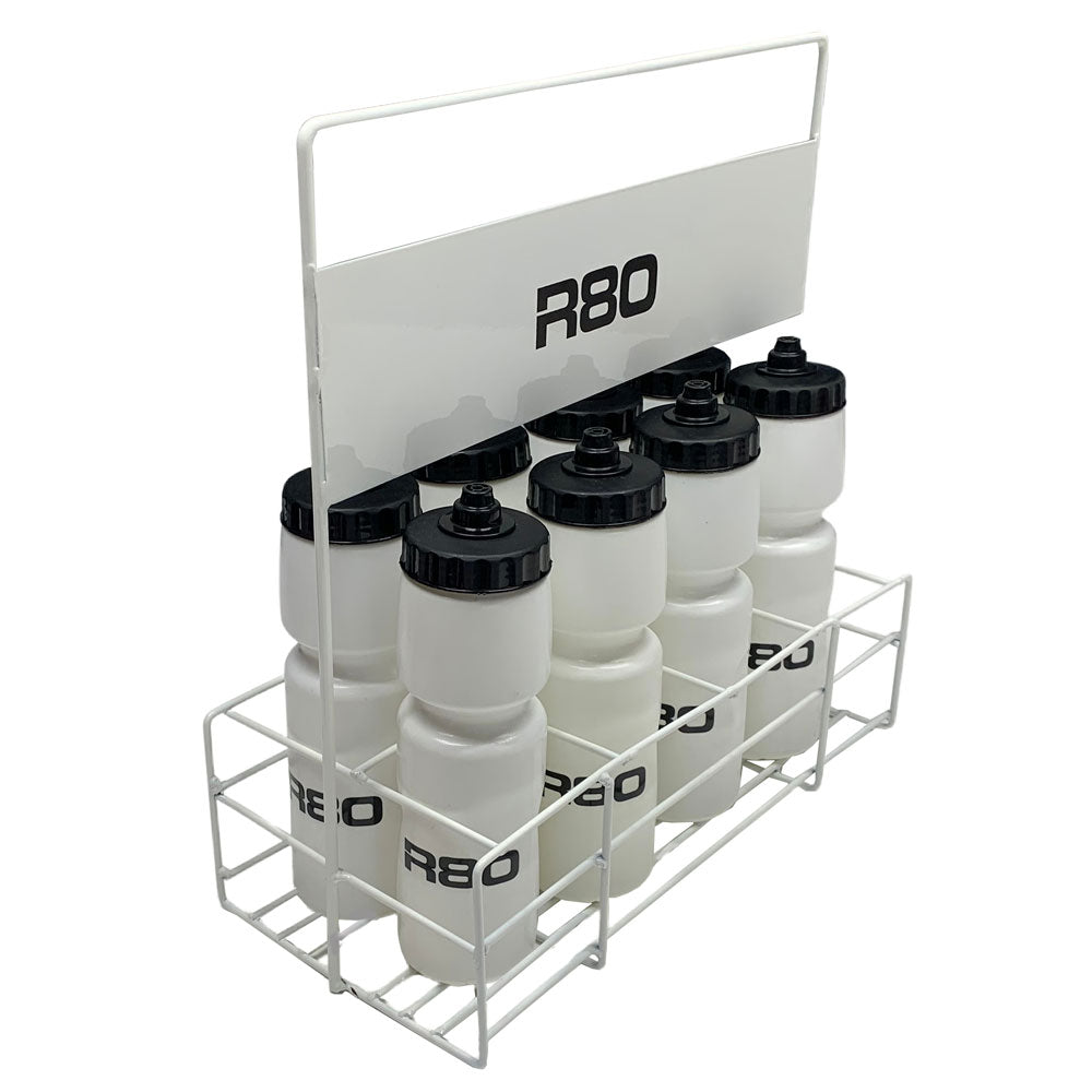 R80 Wire Drink Bottle Carrier with 8 Bottles - R80 Rugby