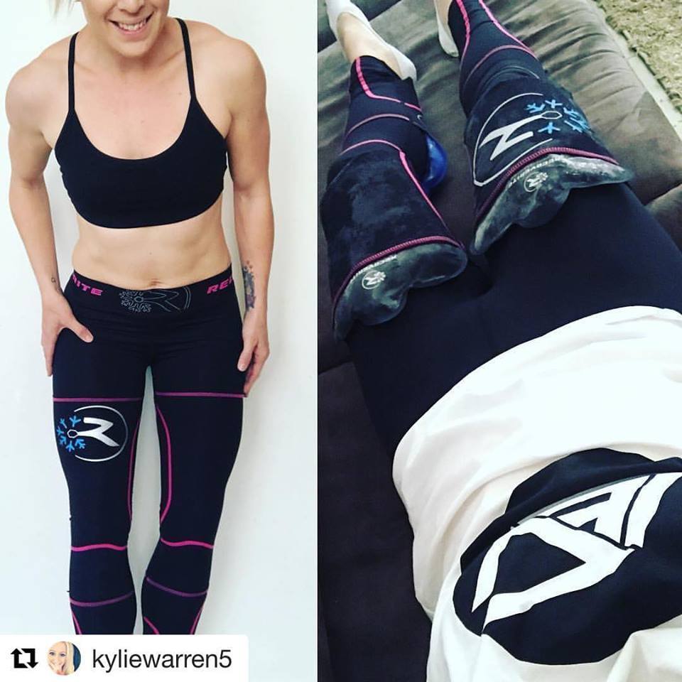 Recoverite R100 Womans Ice Compression Tights - S