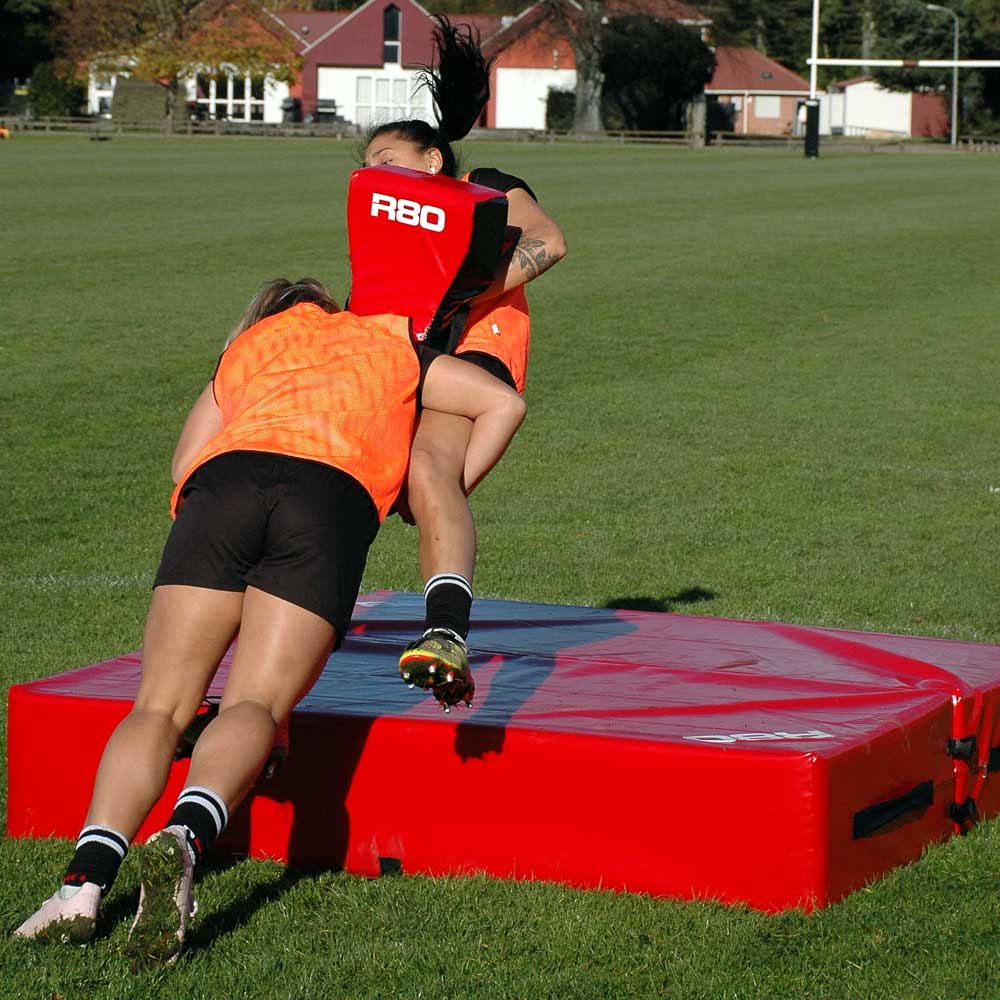 Senior Rugby Tackle Safety Mat - Red