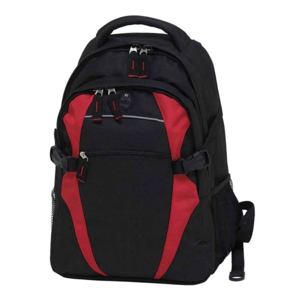 Spliced Zenith Backpack - black/red