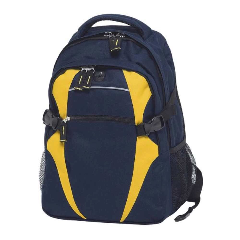 Spliced Zenith Backpack - Navy/Gold