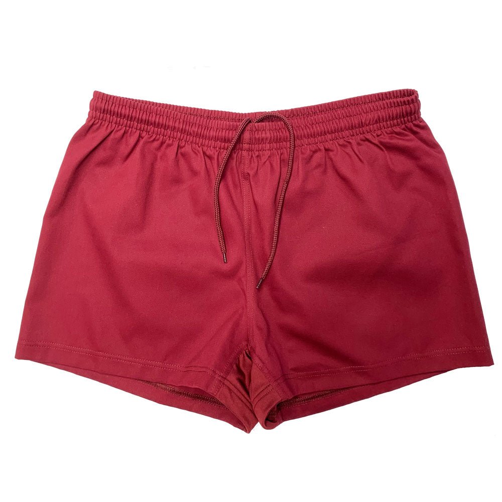 Stock Rugby Shorts Maroon - R80 Rugby