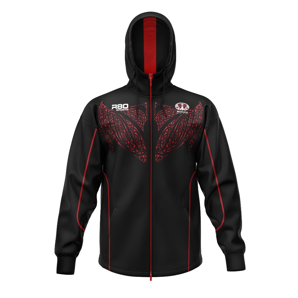 Waitaha Māori Rugby Full Zip Jacket - XS