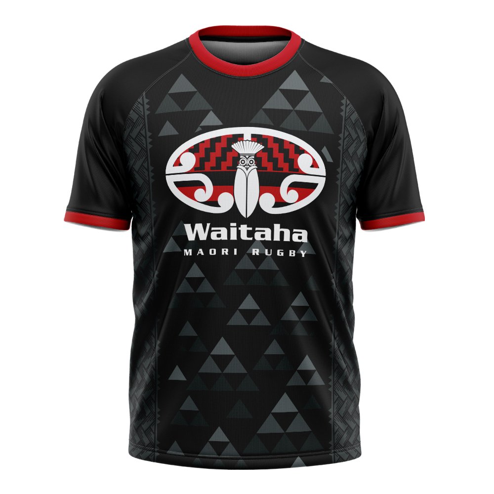 Waitaha Māori Rugby Sublimated T-Shirt - R80 Rugby