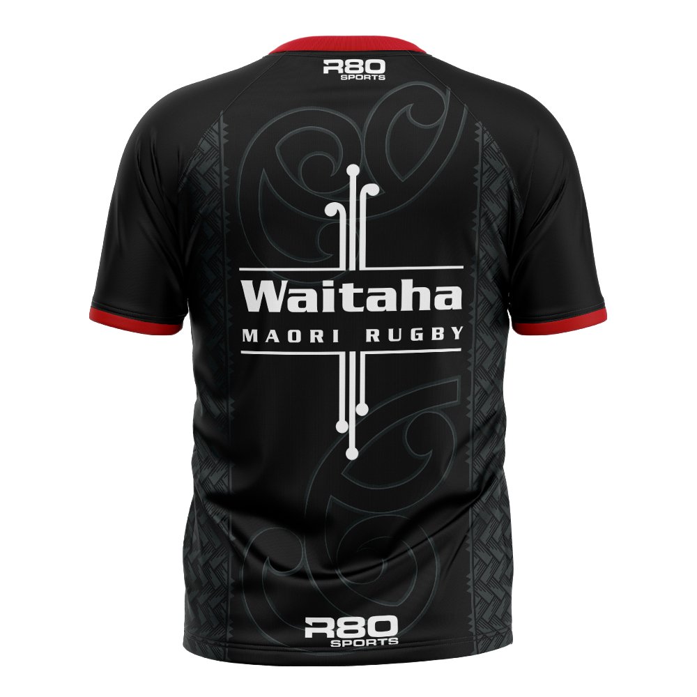 Waitaha Māori Rugby Sublimated T - Shirt - 4