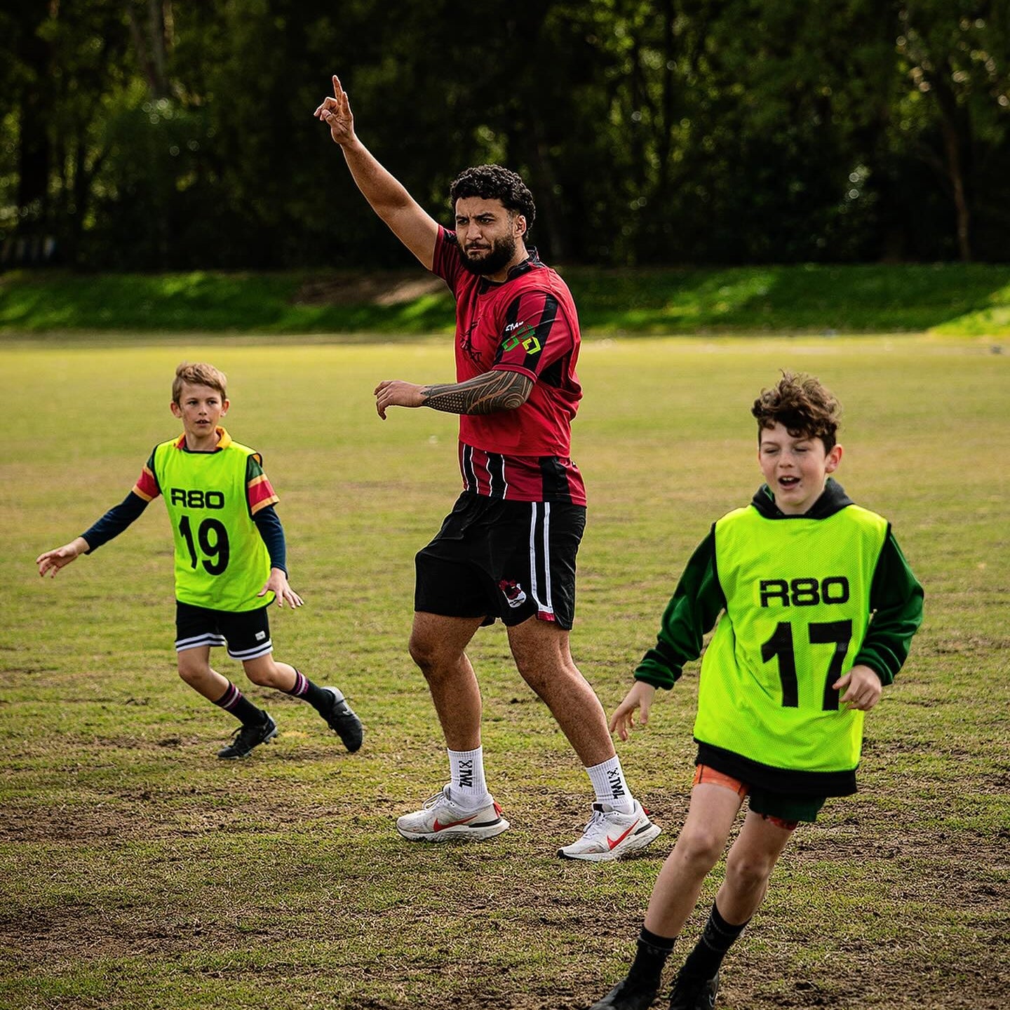 1 - 23 Numbered Pro Reversible Training Bib Set - Small