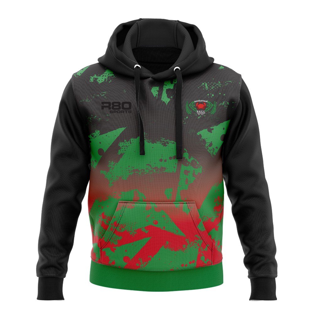 Rangataua Rugby Football Club - Green Sublimated Hoodie