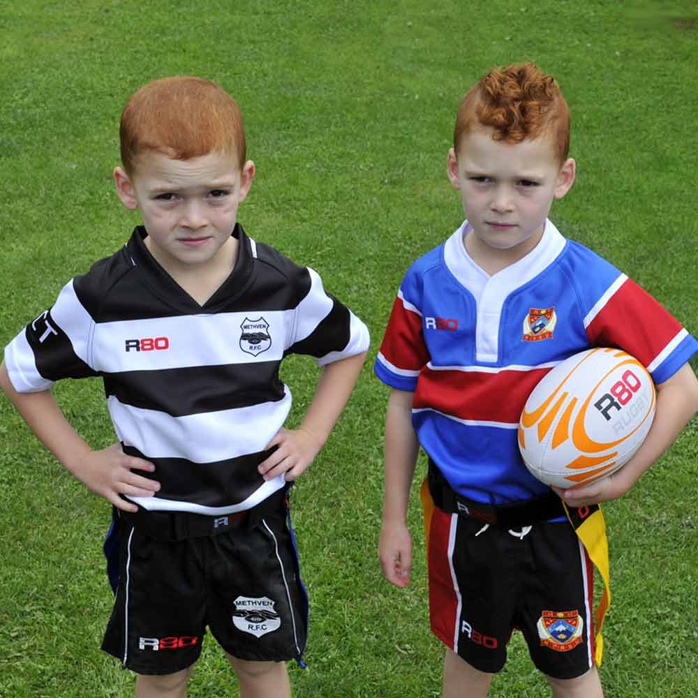 Back Yard Rippa Footy Pack - Child BeltsJunior Rugby Ball