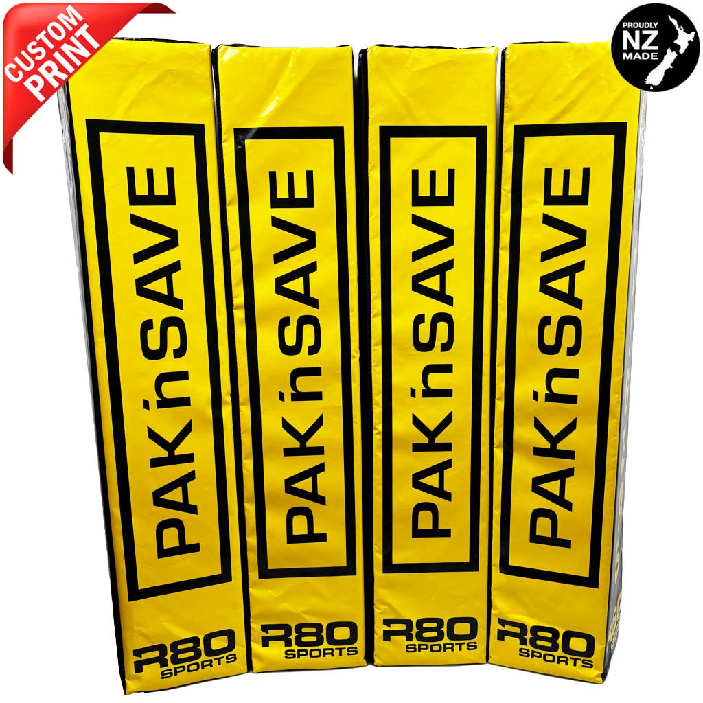 Corporate Branded Rugby Goal Post Pads - R80 Rugby