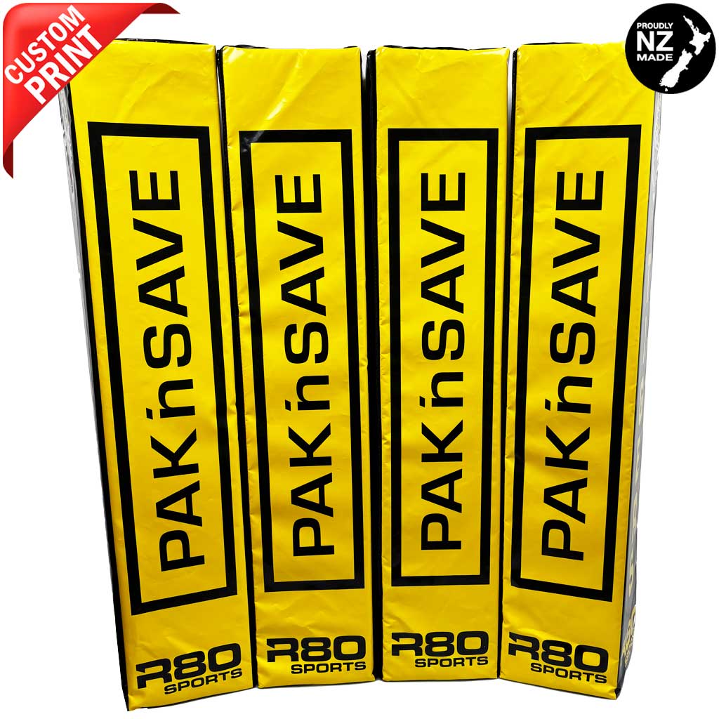 Corporate Branded Rugby Goal Post Pads - 