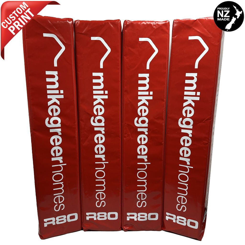 Corporate Branded Rugby Goal Post Pads - 