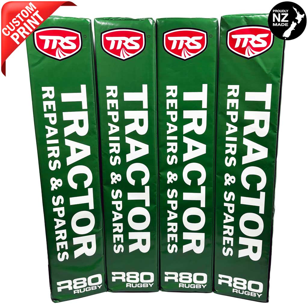 Corporate Branded Rugby Goal Post Pads - 