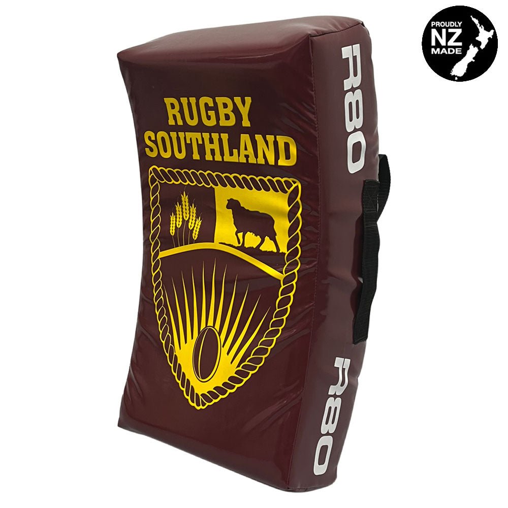 Rugby Hit Shield Curved - Custom Colours and Branding