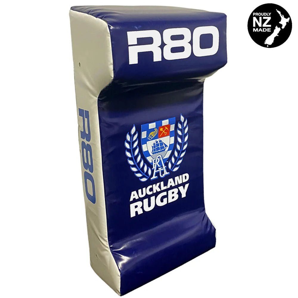 Customised Double Wedge Rugby Hit Shields - BlackNo Printing