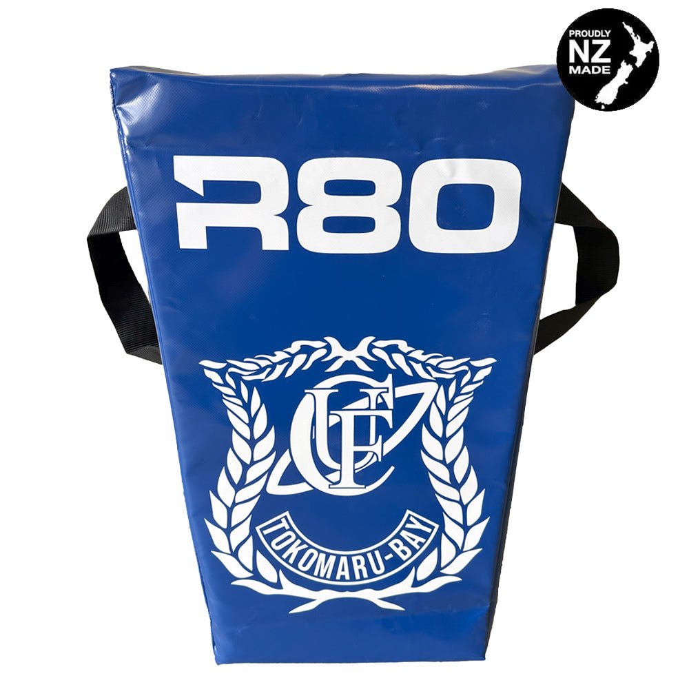 Customised Flat Rugby Hit Shield - BlackNo