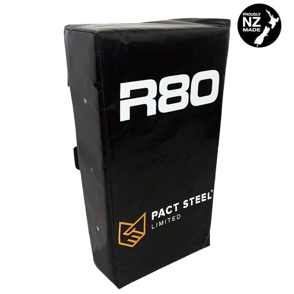 Customised Flat Rugby Hit Shield - BlackNo