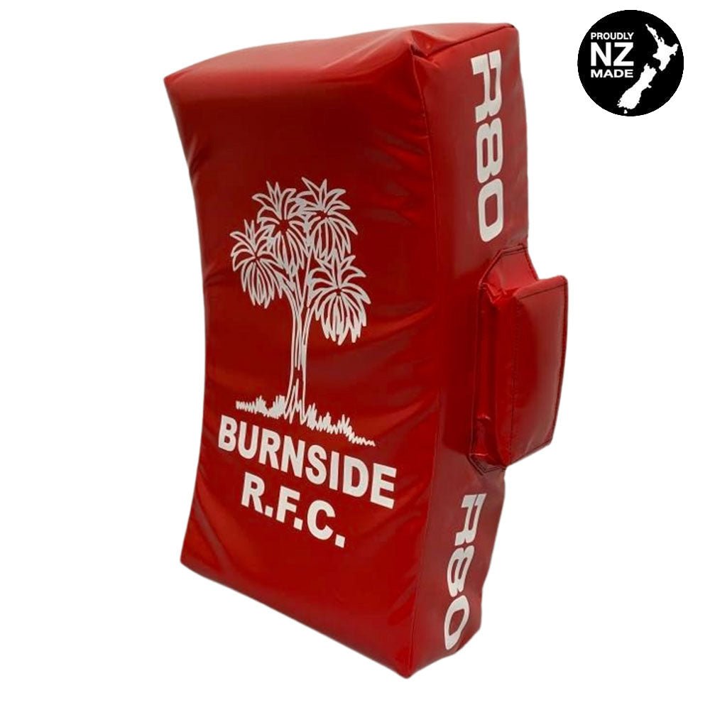 Customised Pro Curved Rugby Hit Shield - BlackNo