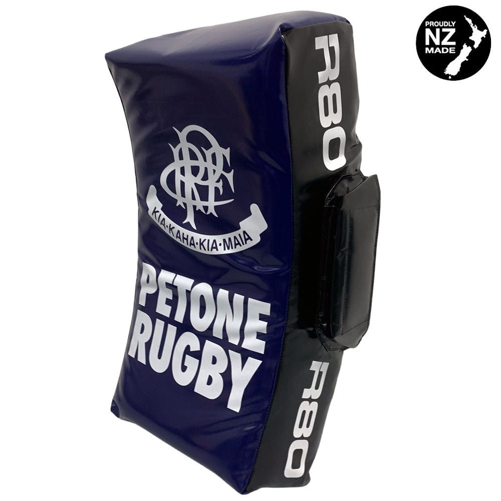 Customised Pro Curved Rugby Hit Shield - BlackNo