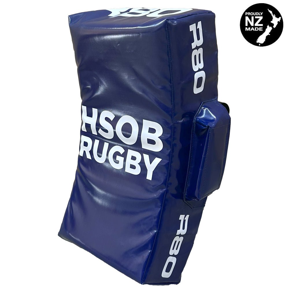 Customised Pro Curved Rugby Hit Shield - BlackNo
