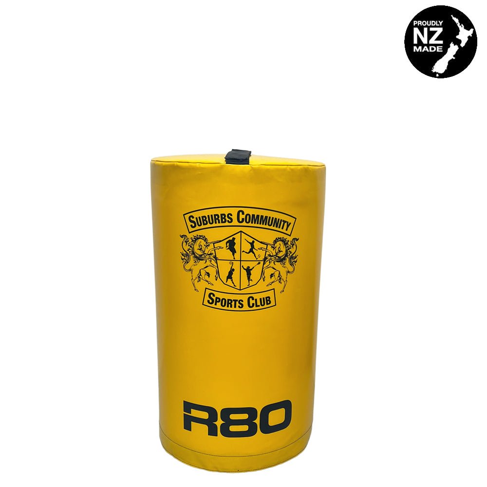 Customised Senior Half Rugby Tackle Bags - BlackNo printing