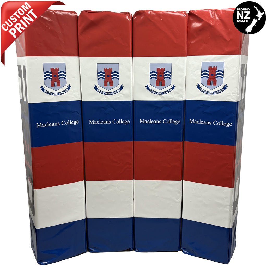 Digitally Printed Rugby Goal Post Protector Pads - 