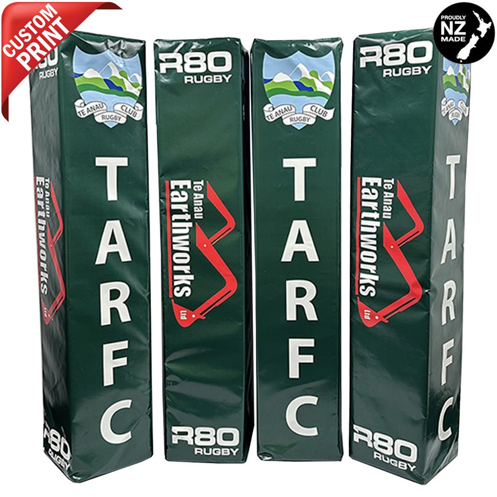 Digitally Printed Rugby Goal Post Protector Pads - 