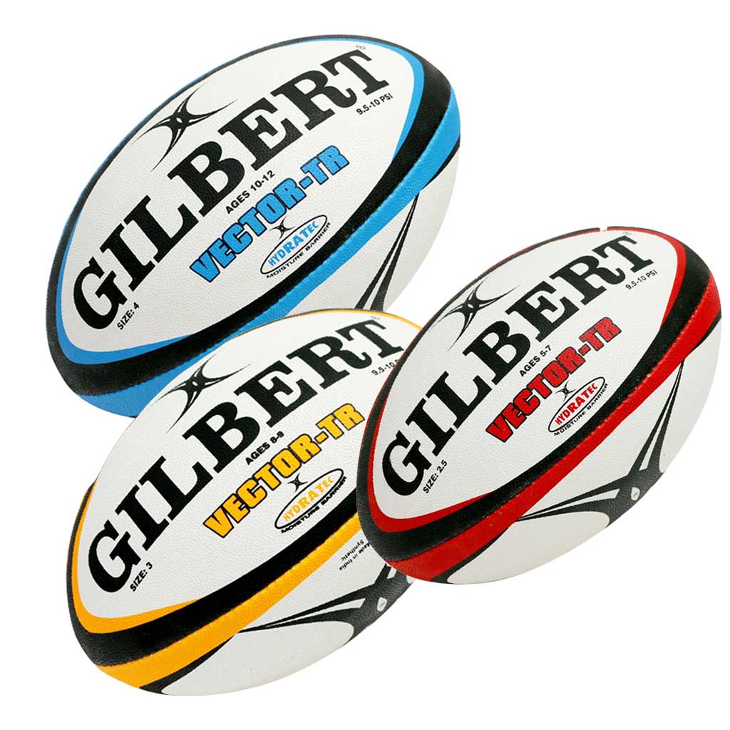 Gilbert Vector TR Junior Rugby Balls - 2.5