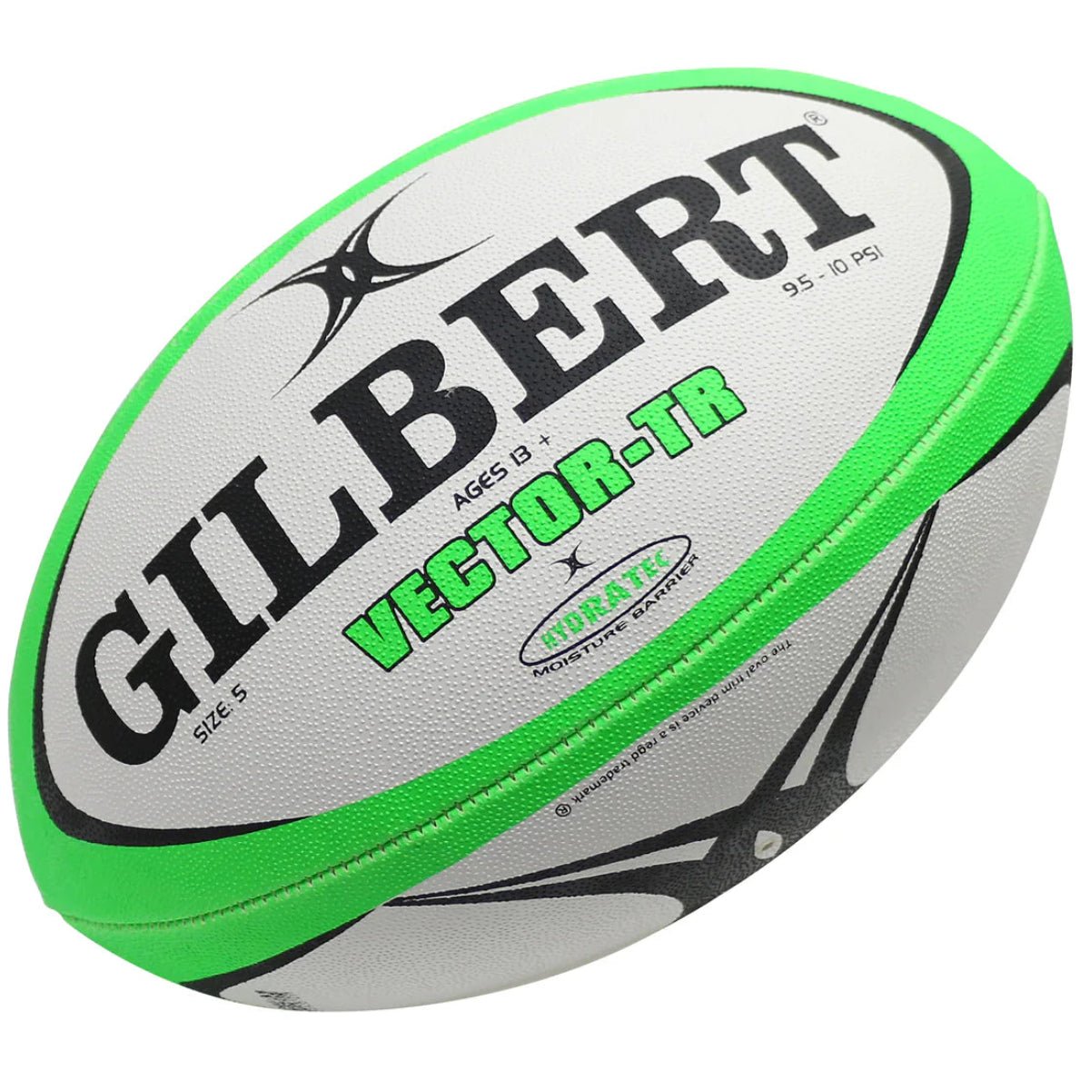 Gilbert Vector Trainer Rugby Balls - 5 Green