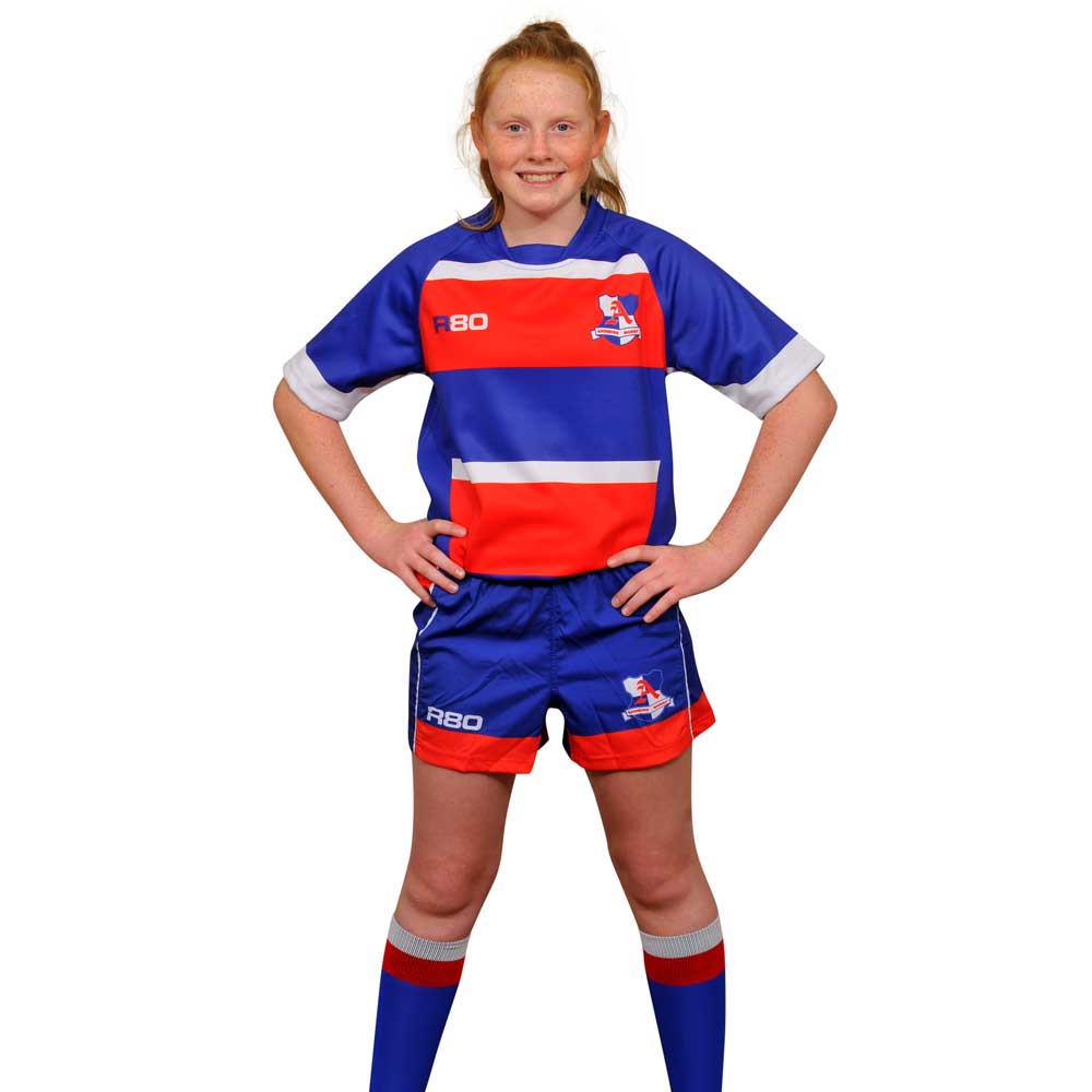 Girls and Women's rugby & League Playing Strips - 